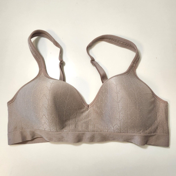 Bali Bra Womens 36B Rose Mauve Comfort Revolution Wireless Padded Adjustable - Picture 6 of 7